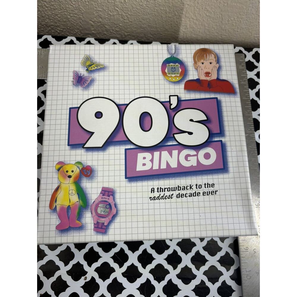 90's Bingo : A Throwback to the Raddest Decade Ever Game NIP